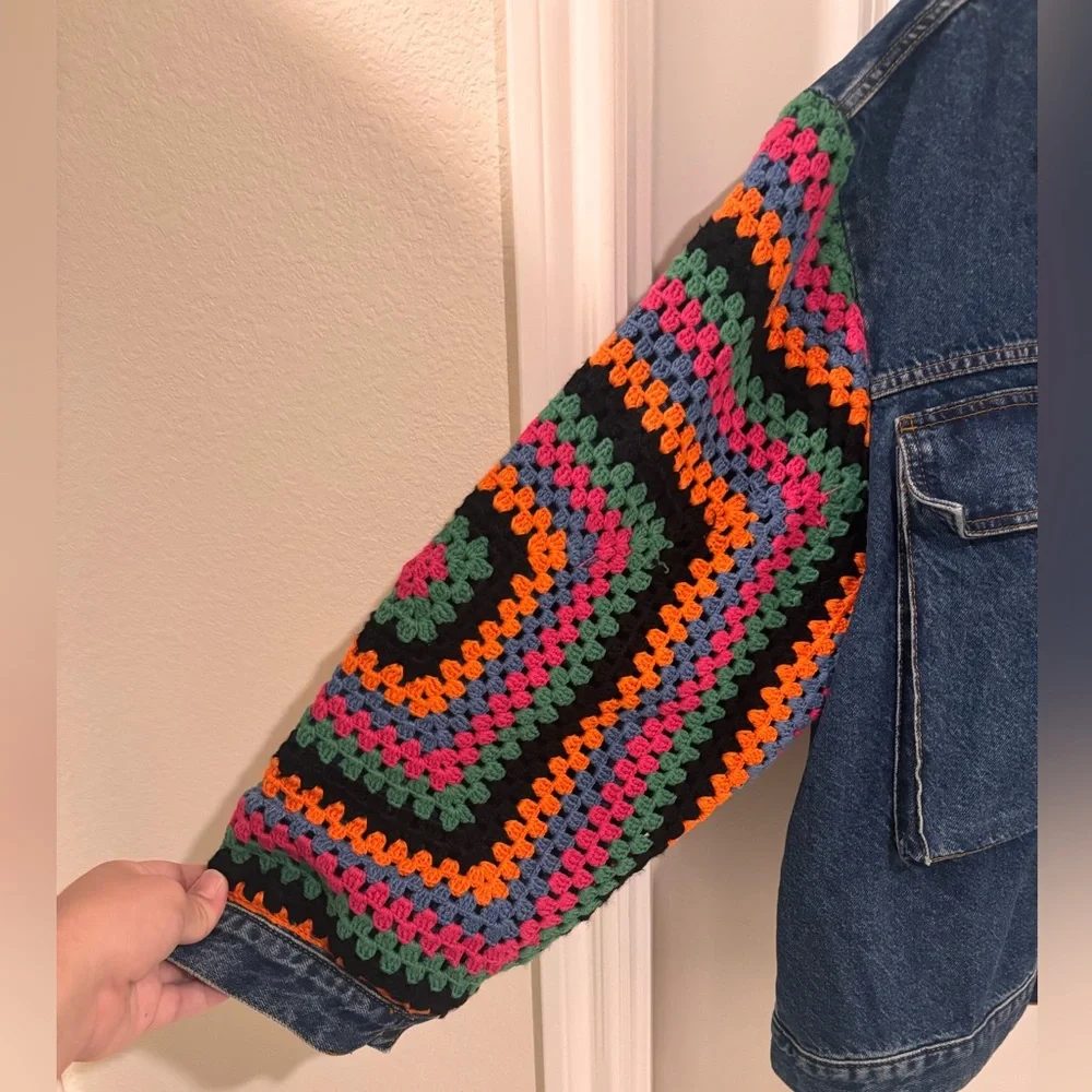 FARM Rio Multicolor Jean Jacket - Picture 6 of 16